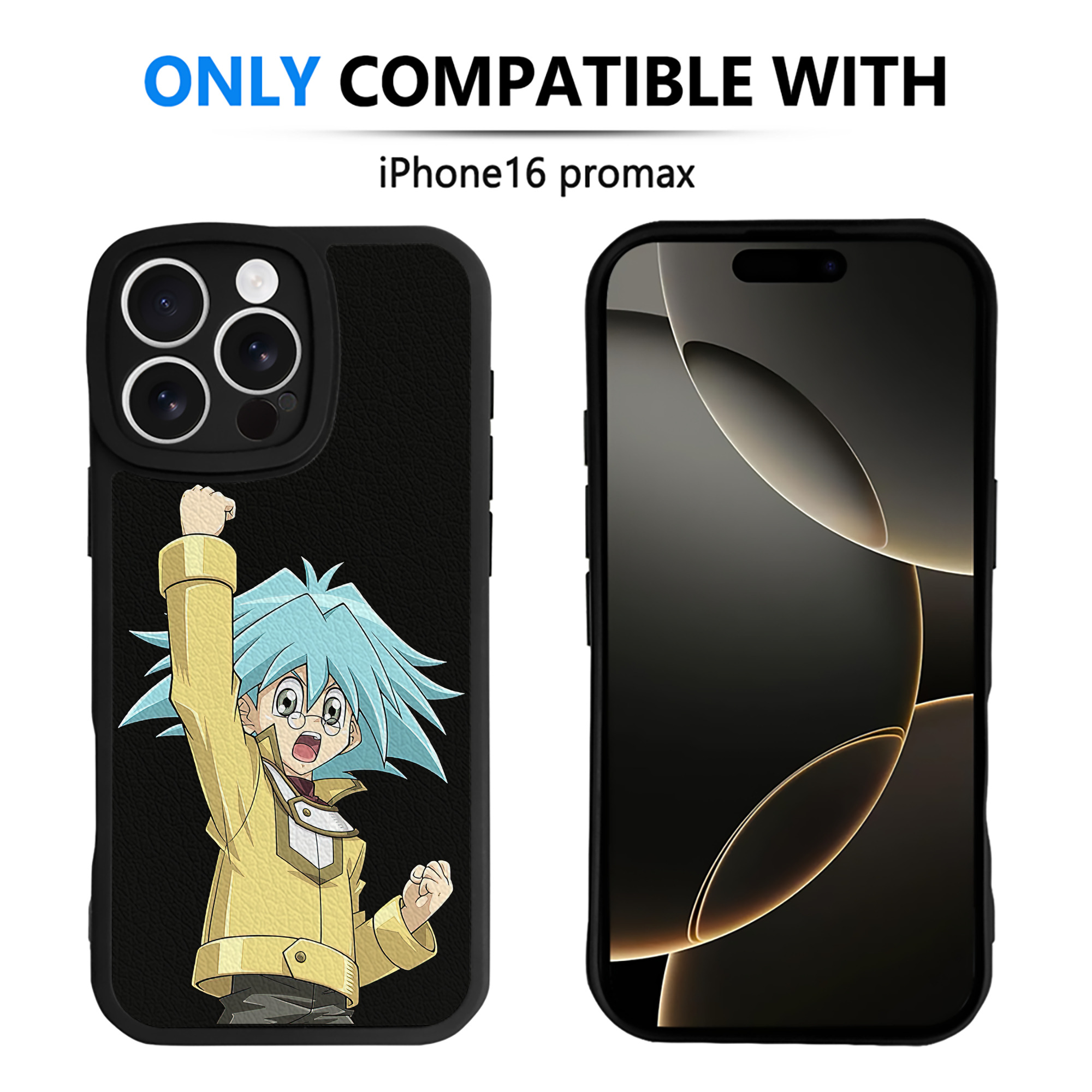 遊☆戯☆王 Yu-Gi-Oh! 【iPhone 16シリーズ対応】シリコンスマホケース（レザー調） 材質：シリコン